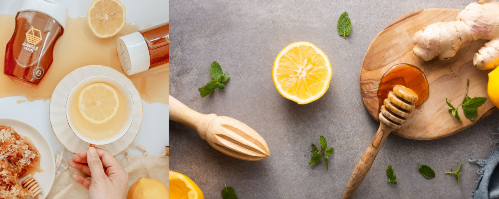【健康食谱分享】小编的私房蜂蜜食谱 —> 蜂蜜生姜柠檬水