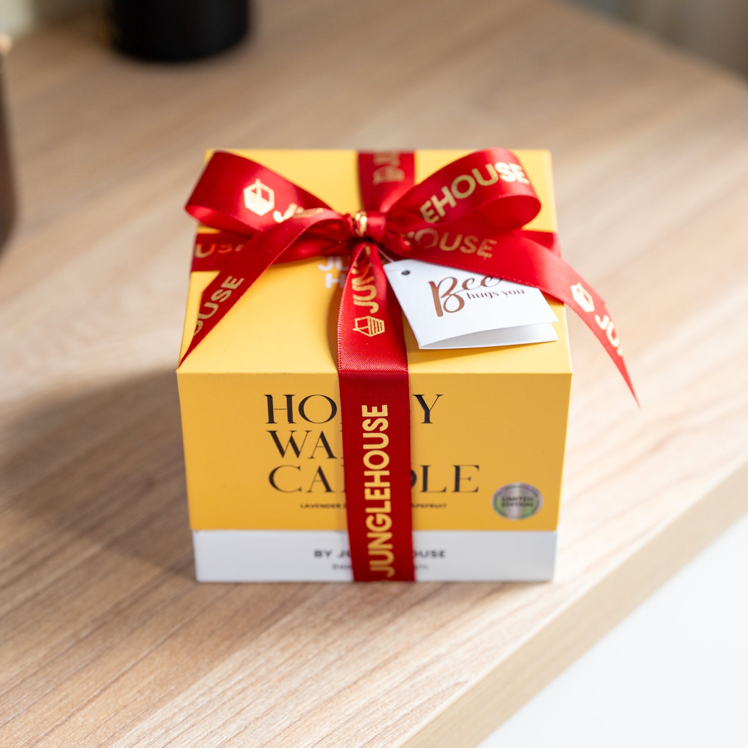 Honey Beeswax Candle (50g) Yellow Edition