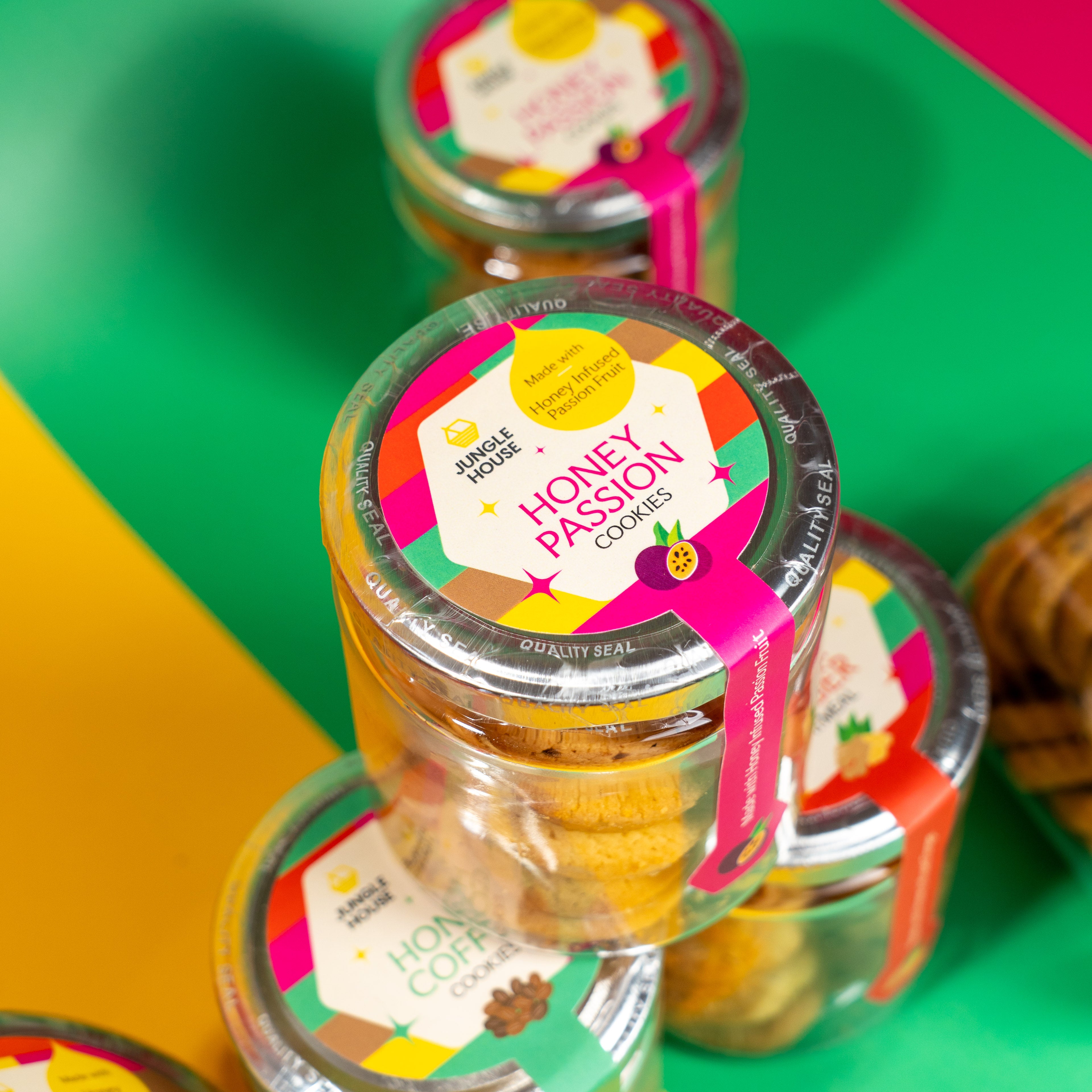 Passion Fruit Honey Cookies (90g)