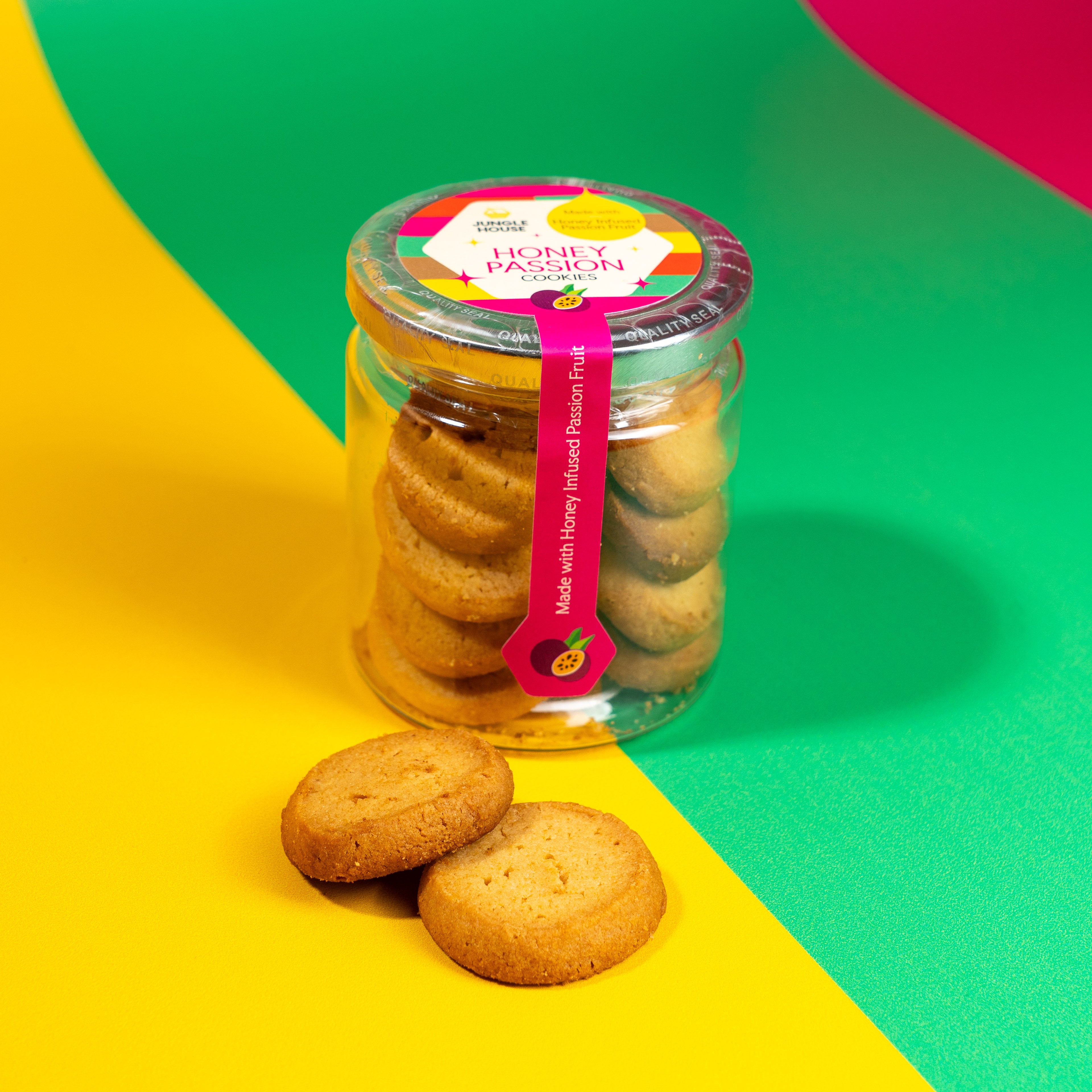 Passion Fruit Honey Cookies (90g)