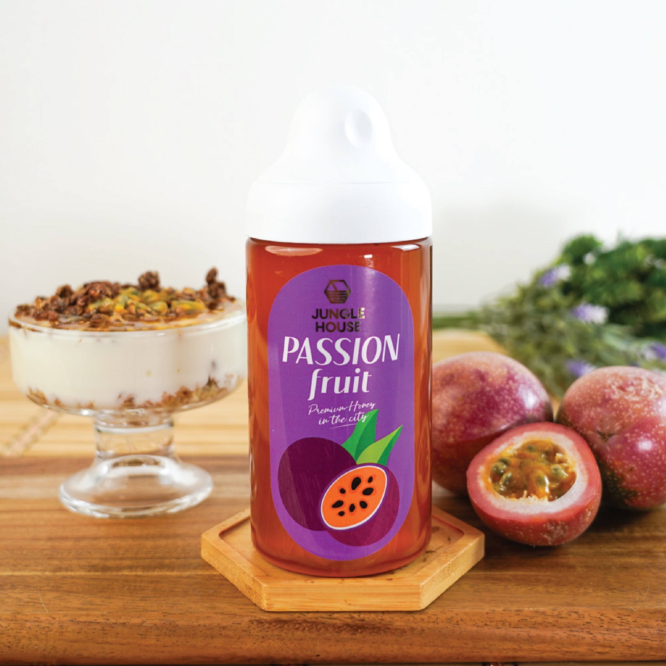 Honey Infused Passion Fruit