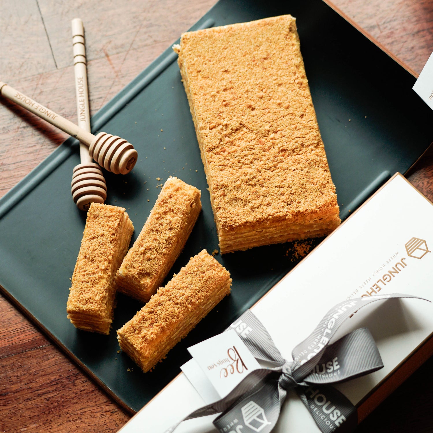 Russian Honey Cake Premium Gift Box (10 serves) - Original Flavour