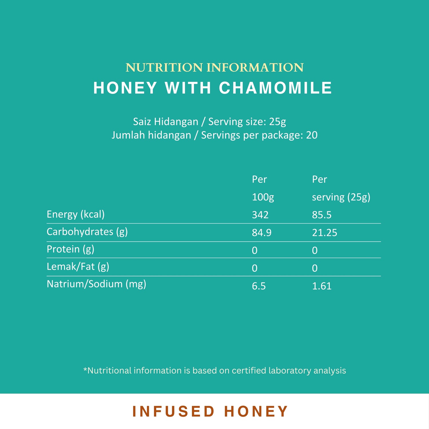 Honey Infused Chamomile