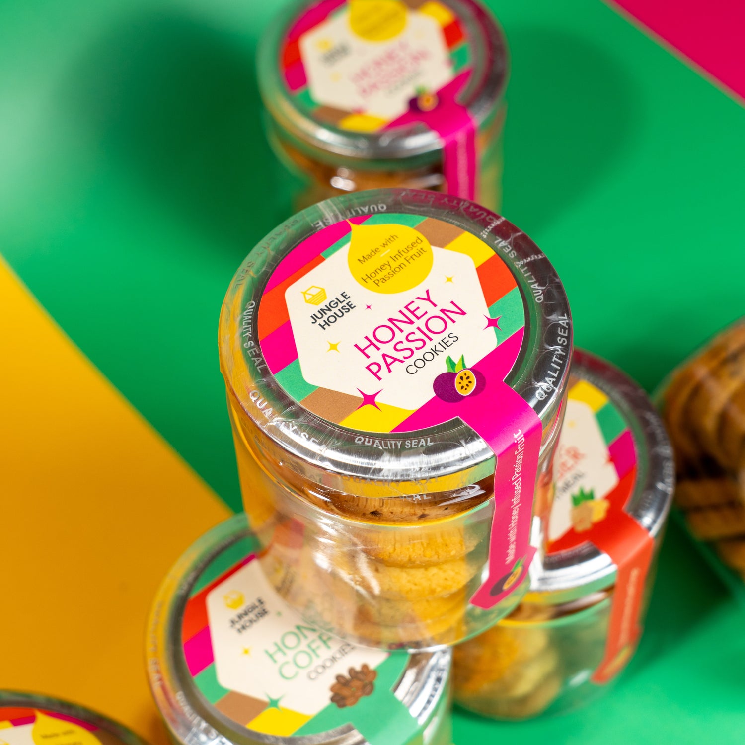 Passion Fruit Honey Cookies (90g)