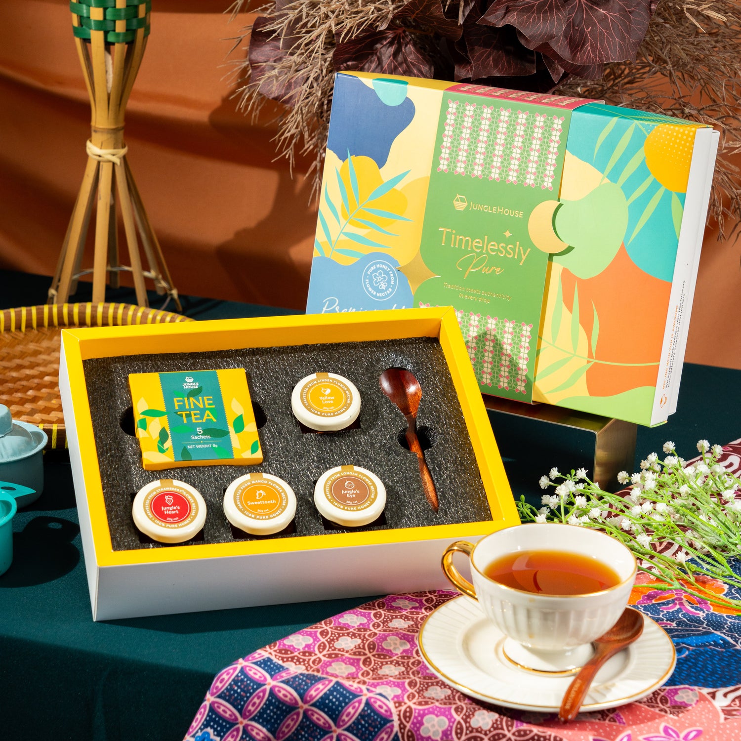 Honey Sunshine with Tea